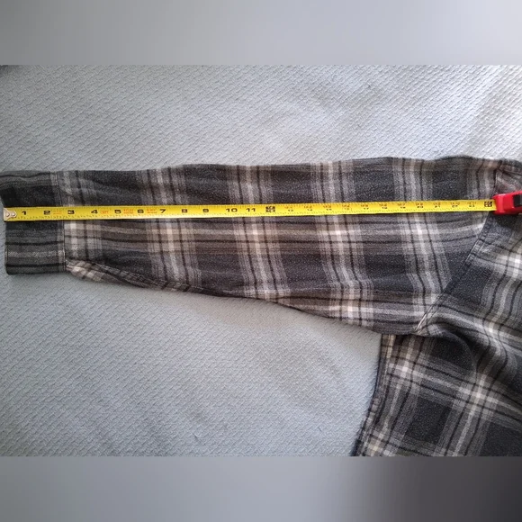 Hollister 100% Cotton Smokey Grey Flannel - Picture 12 of 12